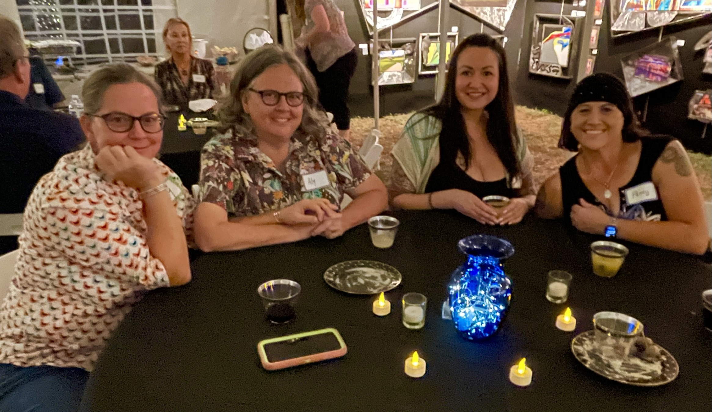 Guests at table