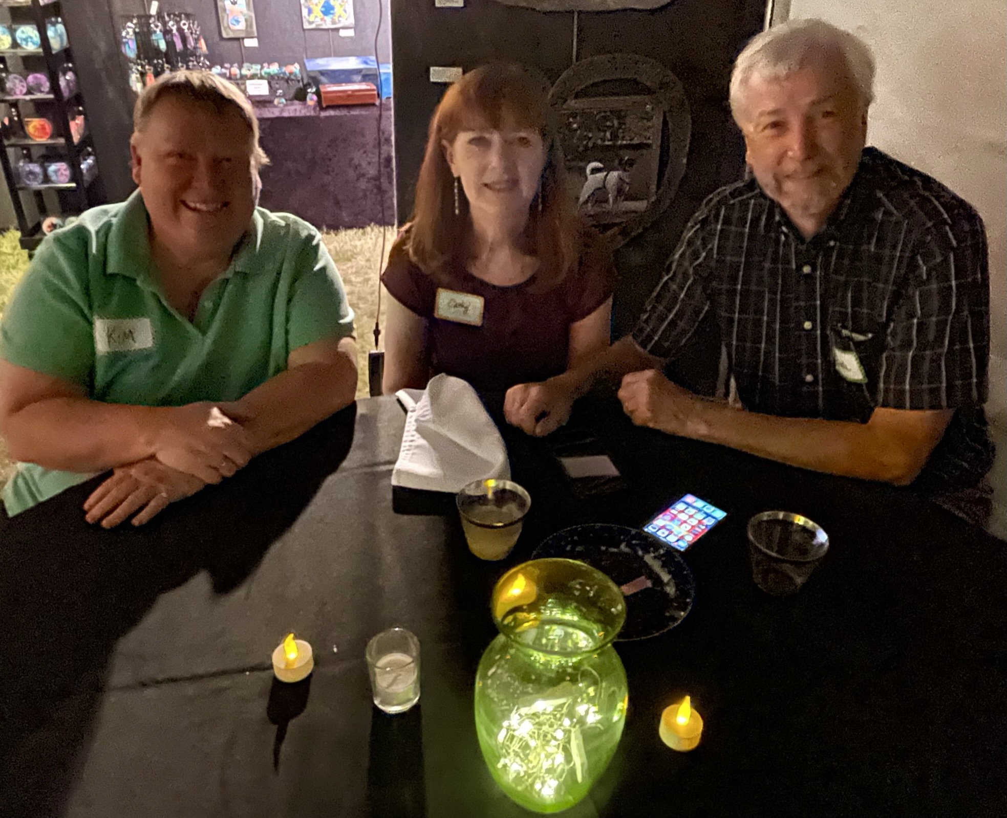 Guests at table