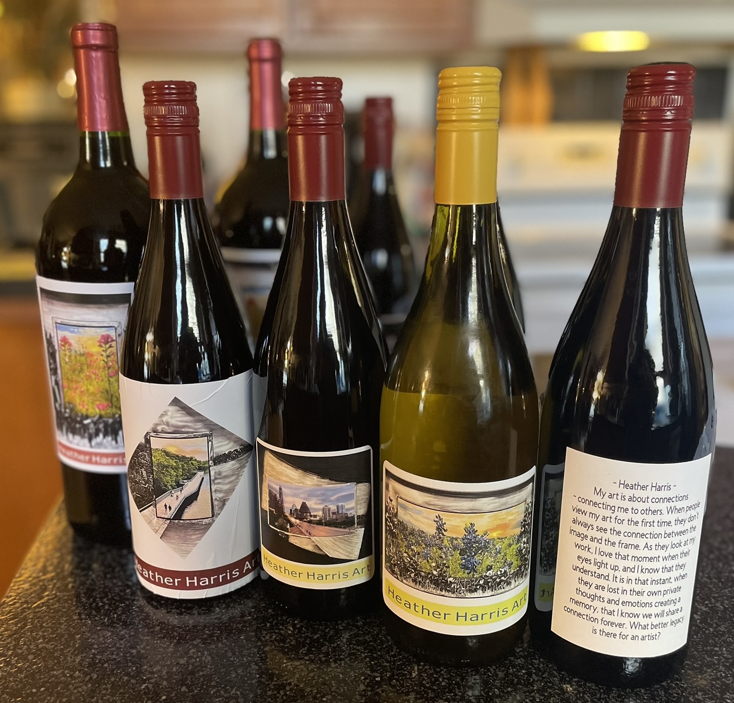 Heather Harris Art wine