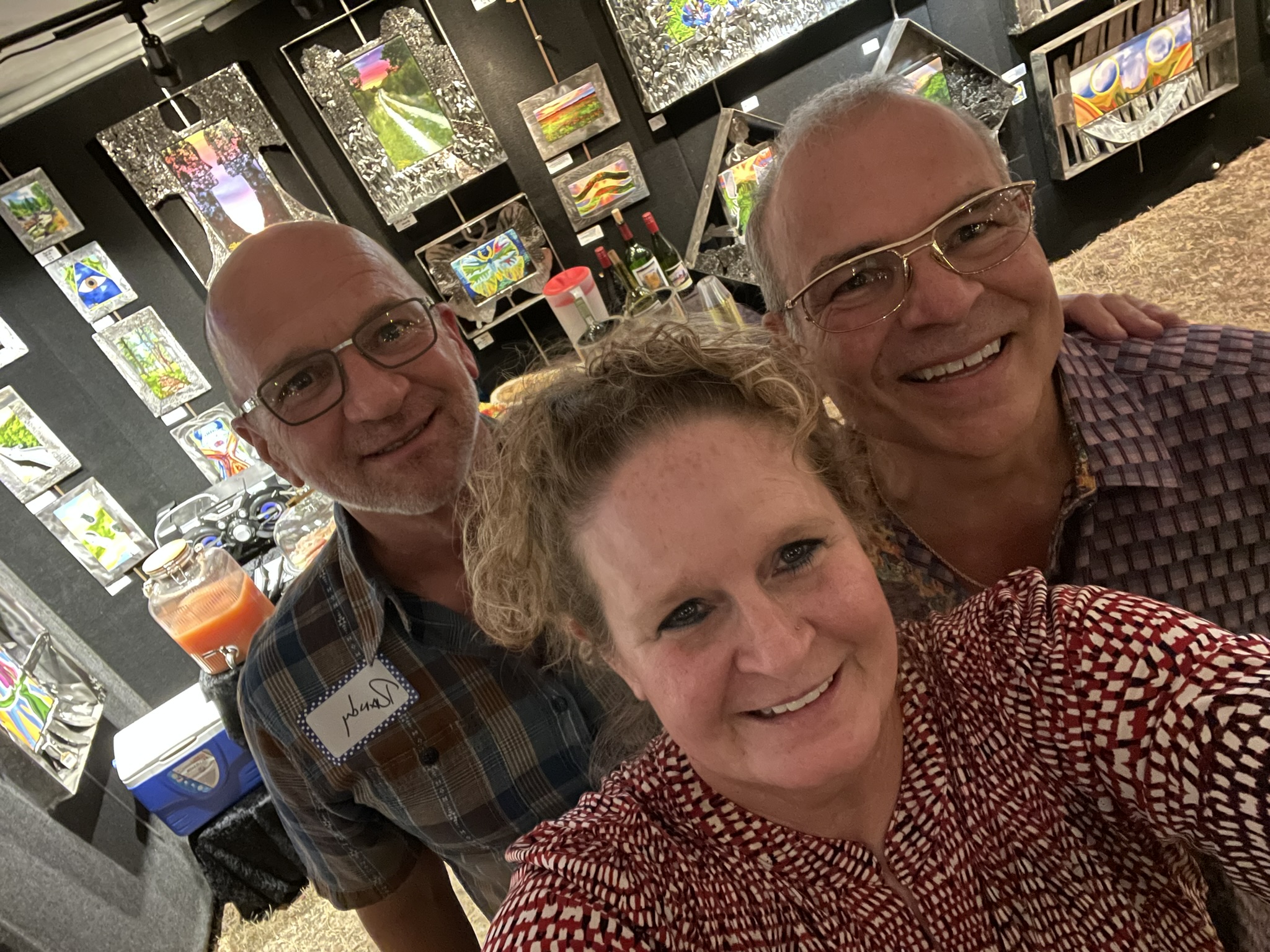 Selfie with guest(s)